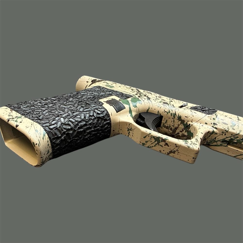 NEW Glock 43X G43X 48 43 Complete Lower MOS OEM Stippled Frame Splatte Camo-img-3