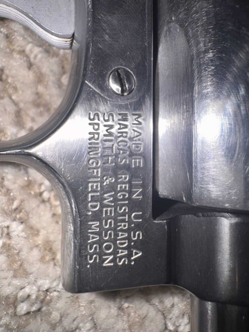 Smith & Wesson 66-1 Combat Magnum w/speed loader S&W 357 magnum stainless-img-3