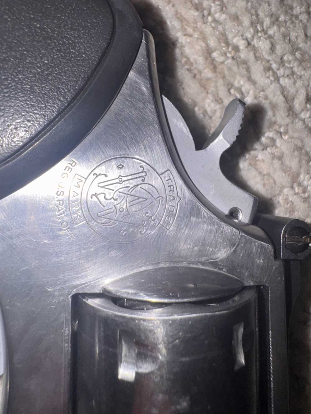 Smith & Wesson 66-1 Combat Magnum w/speed loader S&W 357 magnum stainless-img-5