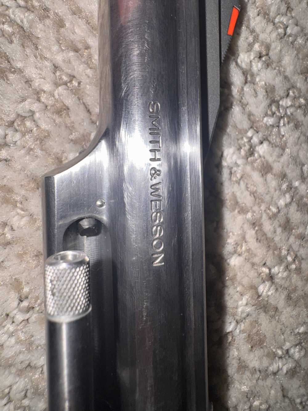 Smith & Wesson 66-1 Combat Magnum w/speed loader S&W 357 magnum stainless-img-7