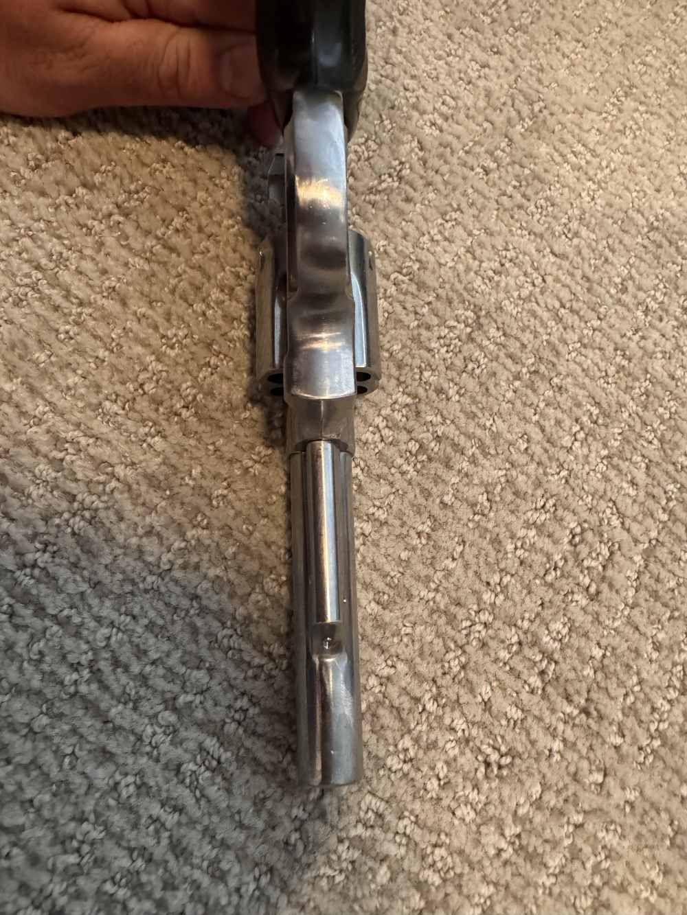 Smith & Wesson 66-1 Combat Magnum w/speed loader S&W 357 magnum stainless-img-19