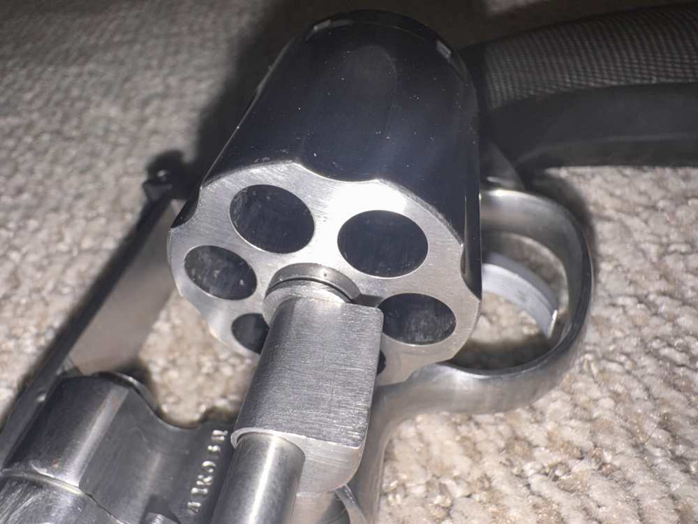 Smith & Wesson 66-1 Combat Magnum w/speed loader S&W 357 magnum stainless-img-12