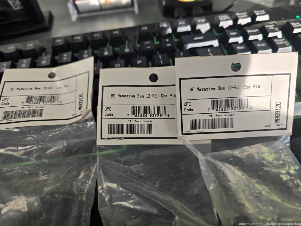 3x Magnum Research MAG912C Baby Eagle Compact 12rd 9mm Luger Black Steel-img-2