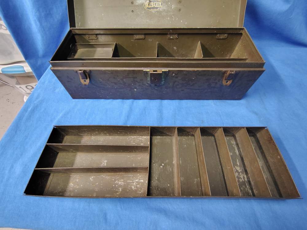 Falls City Tackle Boxes Box Bait Made in USA. Lmg Mg smg parts box Browning-img-6