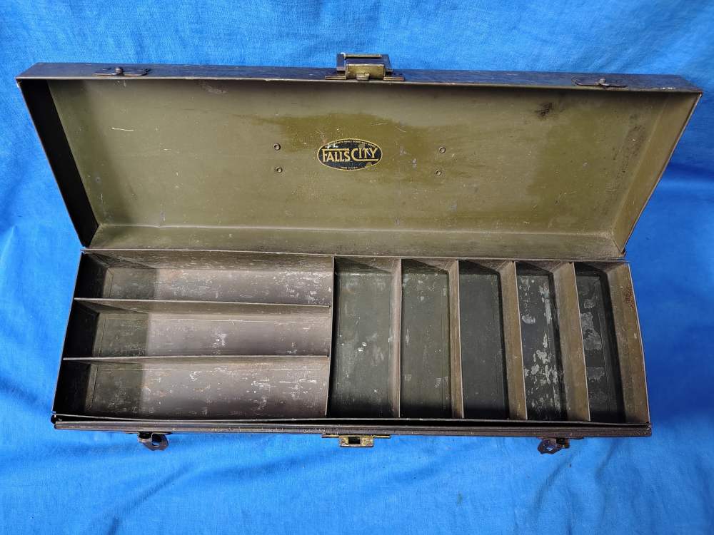 Falls City Tackle Boxes Box Bait Made in USA. Lmg Mg smg parts box Browning-img-11