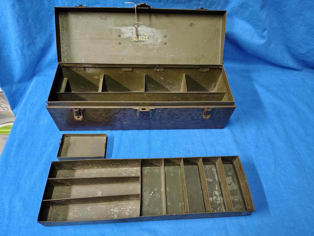 Falls City Tackle Boxes Box Bait Made in USA. Lmg Mg smg parts box Browning-img-0