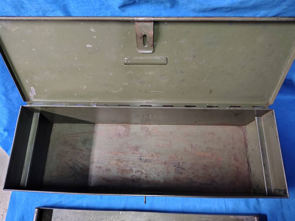 Possible military tool spare parts box Mg smg Browning 1919 1917 heavy duty-img-1