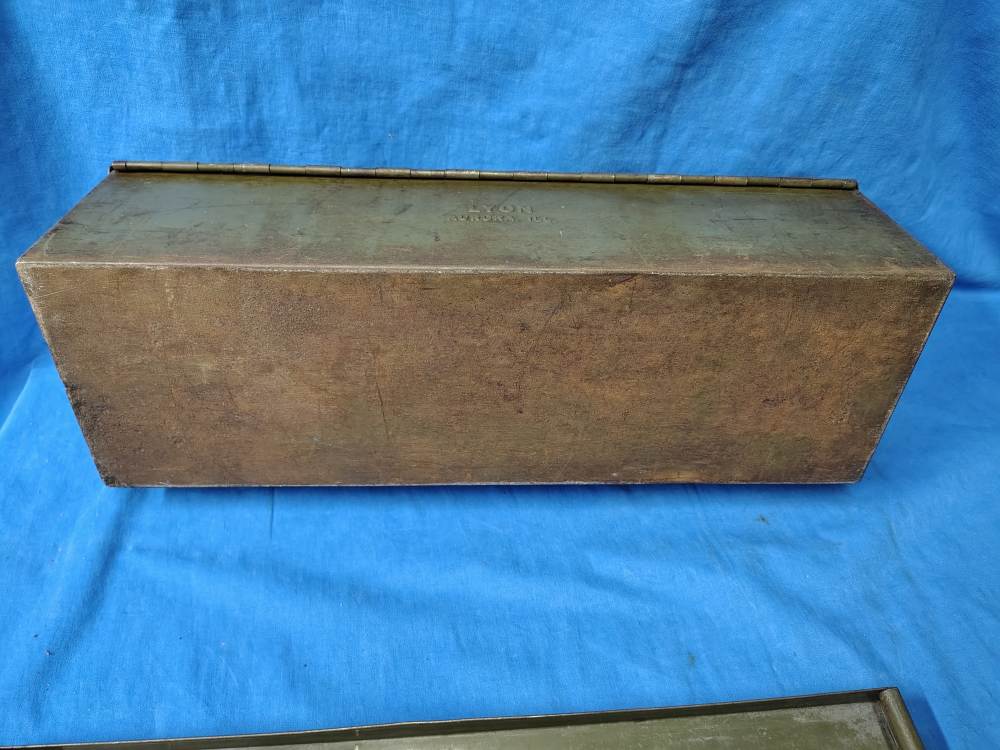 Possible military tool spare parts box Mg smg Browning 1919 1917 heavy duty-img-8