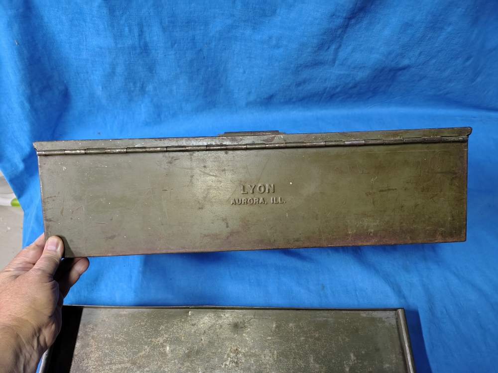 Possible military tool spare parts box Mg smg Browning 1919 1917 heavy duty-img-6