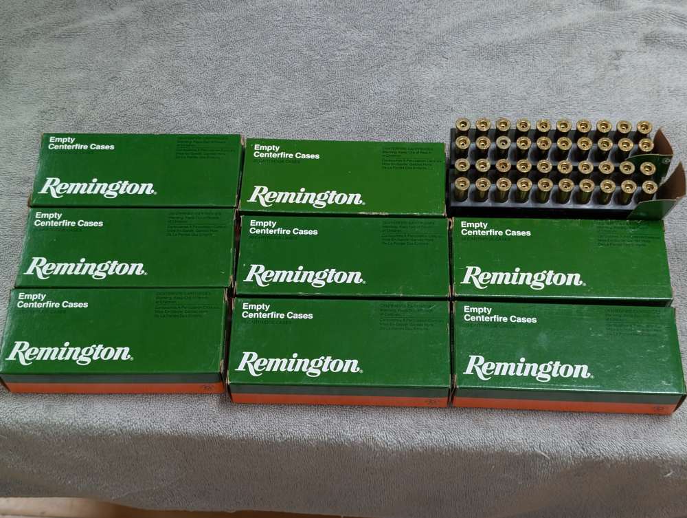 10 box 200 PCs vintage 357 Rem max brass-img-2