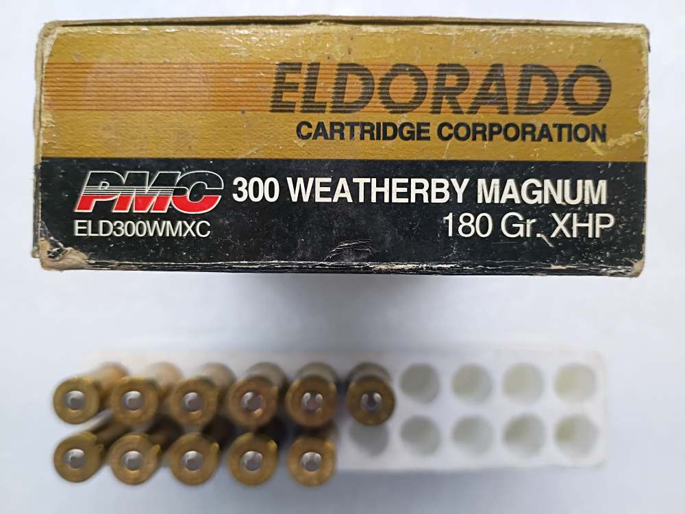 11 Rnd Box of PMC 300 Weatherby Magnum 180 Gr. XHP Ammunition - Missing 9!-img-0