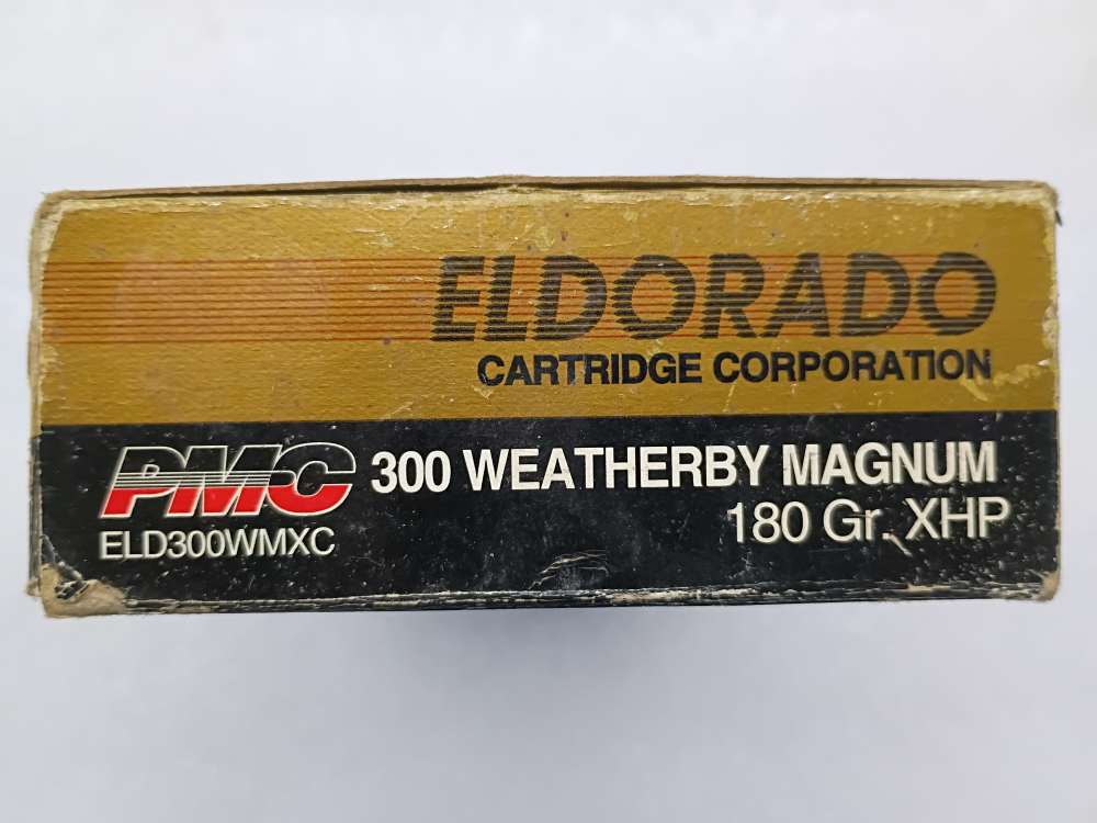 11 Rnd Box of PMC 300 Weatherby Magnum 180 Gr. XHP Ammunition - Missing 9!-img-1