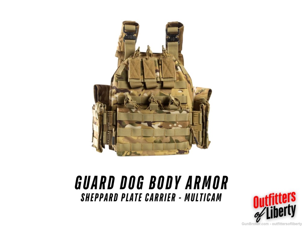 Guard Dog Sheppard Plate Carrier - Multicam-img-0