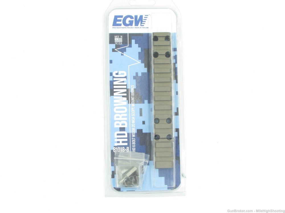 EGW HD Browning X-Bolt WSSM 20MOA Scope Mount Bronze 81018-B -img-0