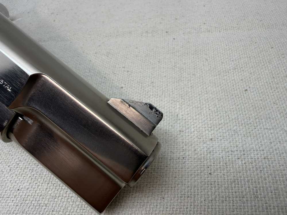 Browning Hi-Power 9mm Nickel Target RARE! Mfg.1980.-img-8