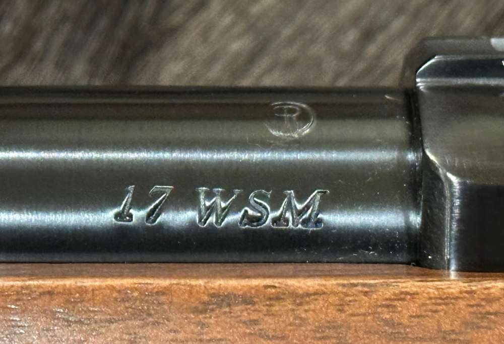 RUGER MODEL 77/17 17 WSM RIMFIRE 20" RIFLE, GOOD WALNUT STOCK-img-13