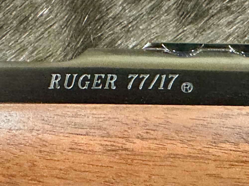 RUGER MODEL 77/17 17 WSM RIMFIRE 20" RIFLE, WALNUT STOCK-img-16