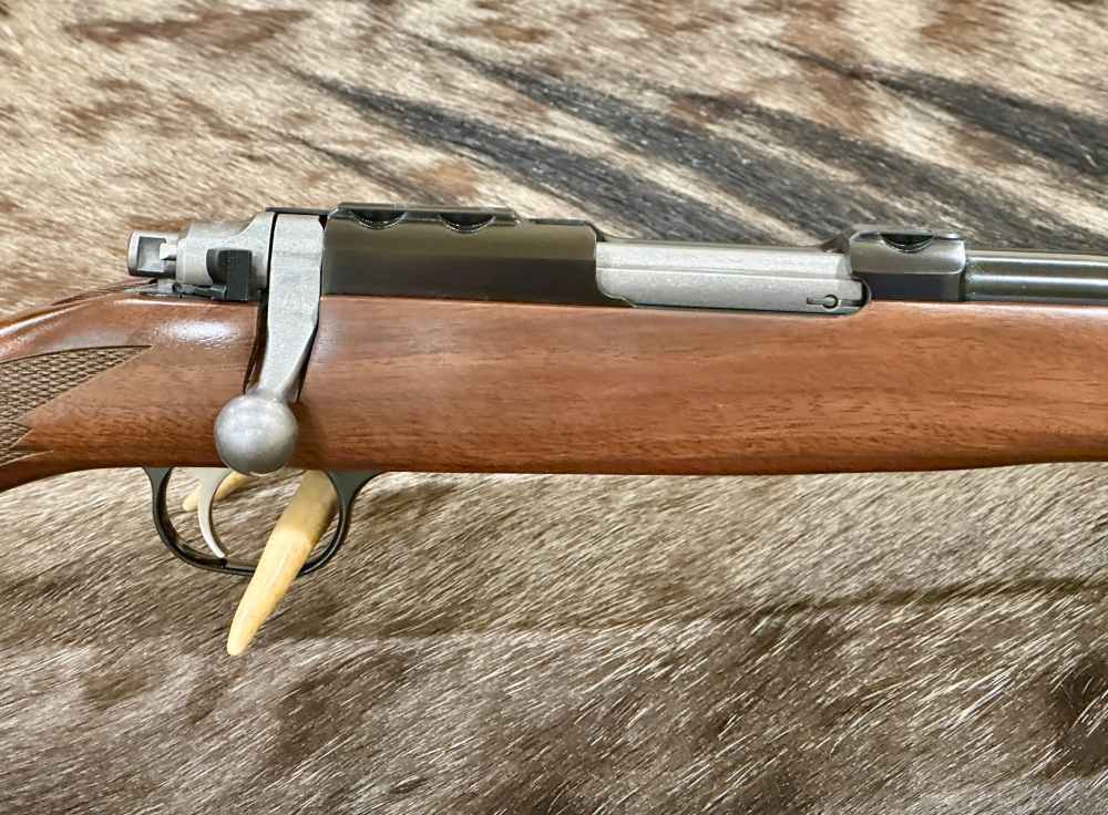 RUGER MODEL 77/17 17 WSM RIMFIRE 20" RIFLE, WALNUT STOCK-img-0