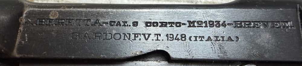 * Beretta * M1934 * 380 Auto * C&R * M-1934 * UA 56 * 1946-1949 *-img-21