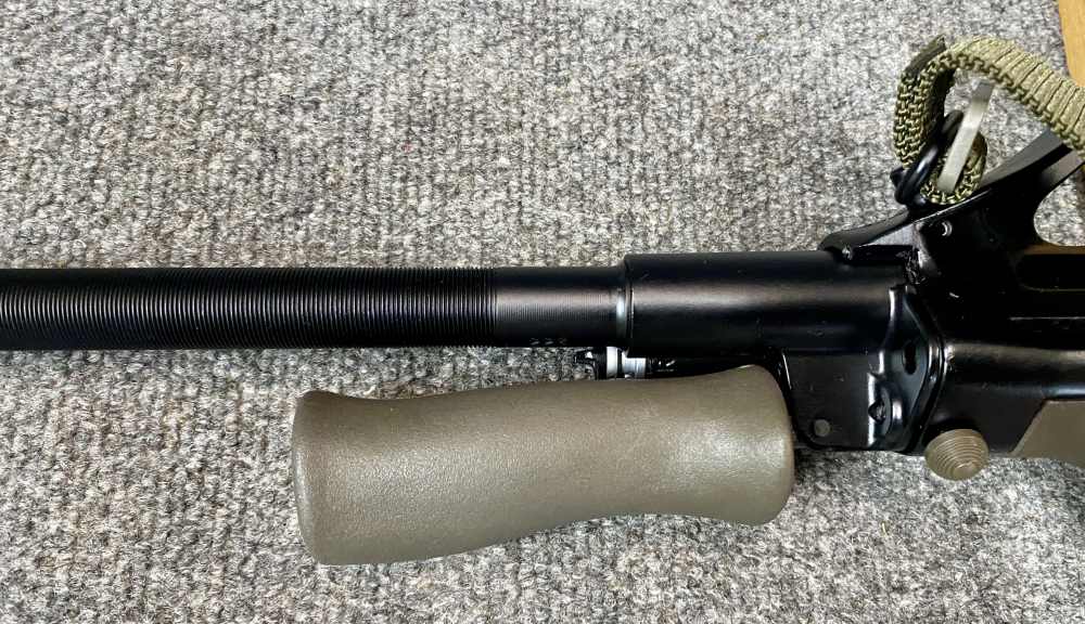 Steyr Aug OG Pre-Ban Green 20” Set Up Left Handed box test target-img-15