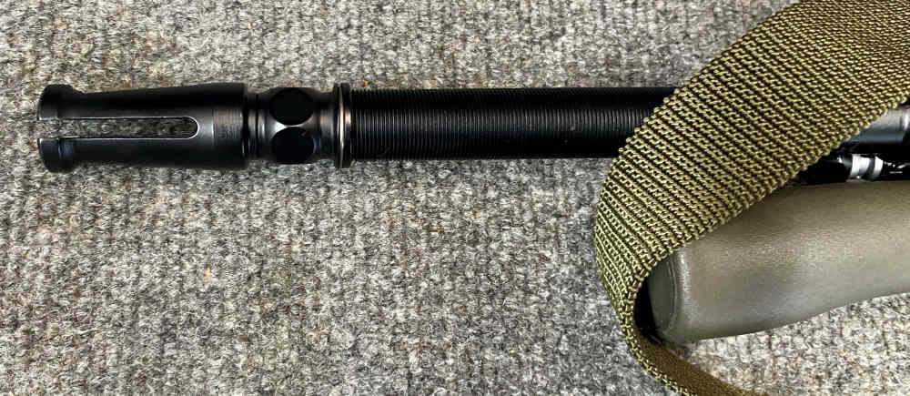 Steyr Aug OG Pre-Ban Green 20” Set Up Left Handed box test target-img-14