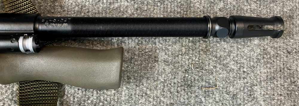 Steyr Aug OG Pre-Ban Green 20” Set Up Left Handed box test target-img-8