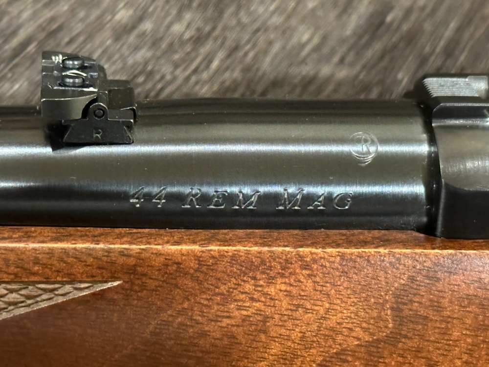 RUGER MODEL 77 / 44 44 REMINGTON MAGNUM WALNUT STOCK 16.6" BARREL-img-15
