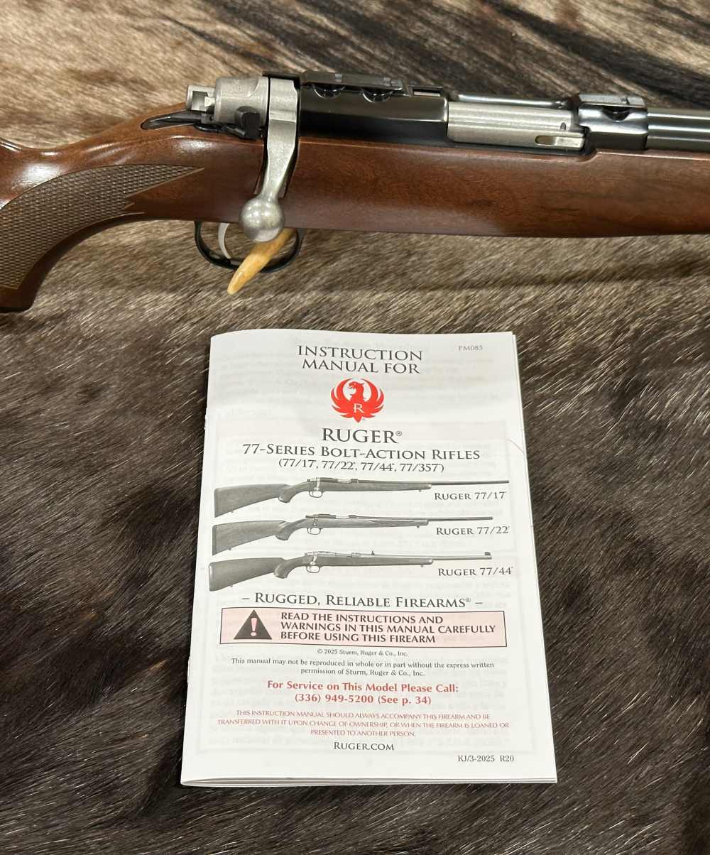 RUGER MODEL 77 / 44 44 REMINGTON MAGNUM WALNUT STOCK 16.6" BARREL-img-21