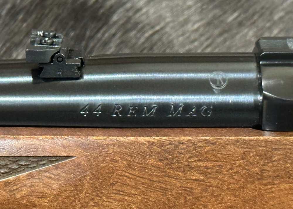 RUGER MODEL 77 / 44 44 REMINGTON MAGNUM WALNUT STOCK 16.6" BARREL-img-14