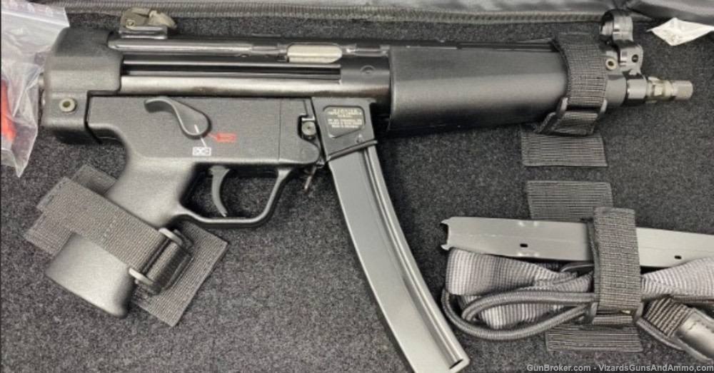 HK 81000477 SP5 9mm Luger Caliber with 8.86" Barrel, 30+1 Capacity, Overall-img-1