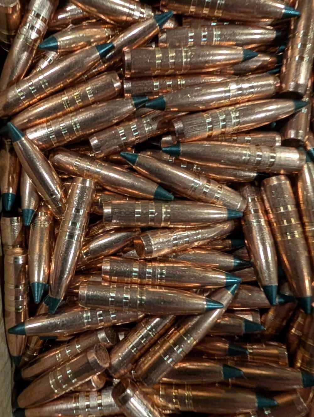 6.5 Creedmoor .264 120 gr Federal Trophy Copper Tipped Pulled Bullets 100ct-img-0
