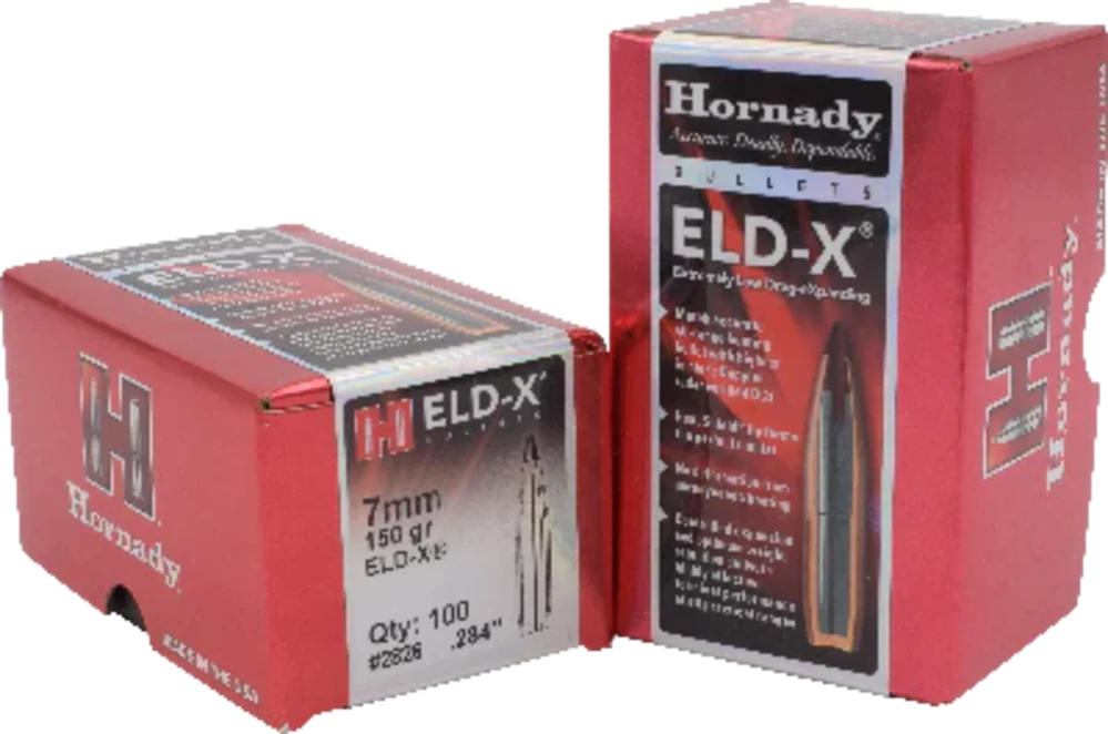 Hornady ELD-X 150gr. 7mm Bullets 100 Count-img-0