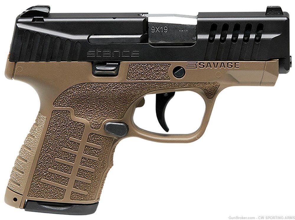 Savage Stance MC9 9mm Flat Dark Earth 10 round model 9mm Luger-img-0