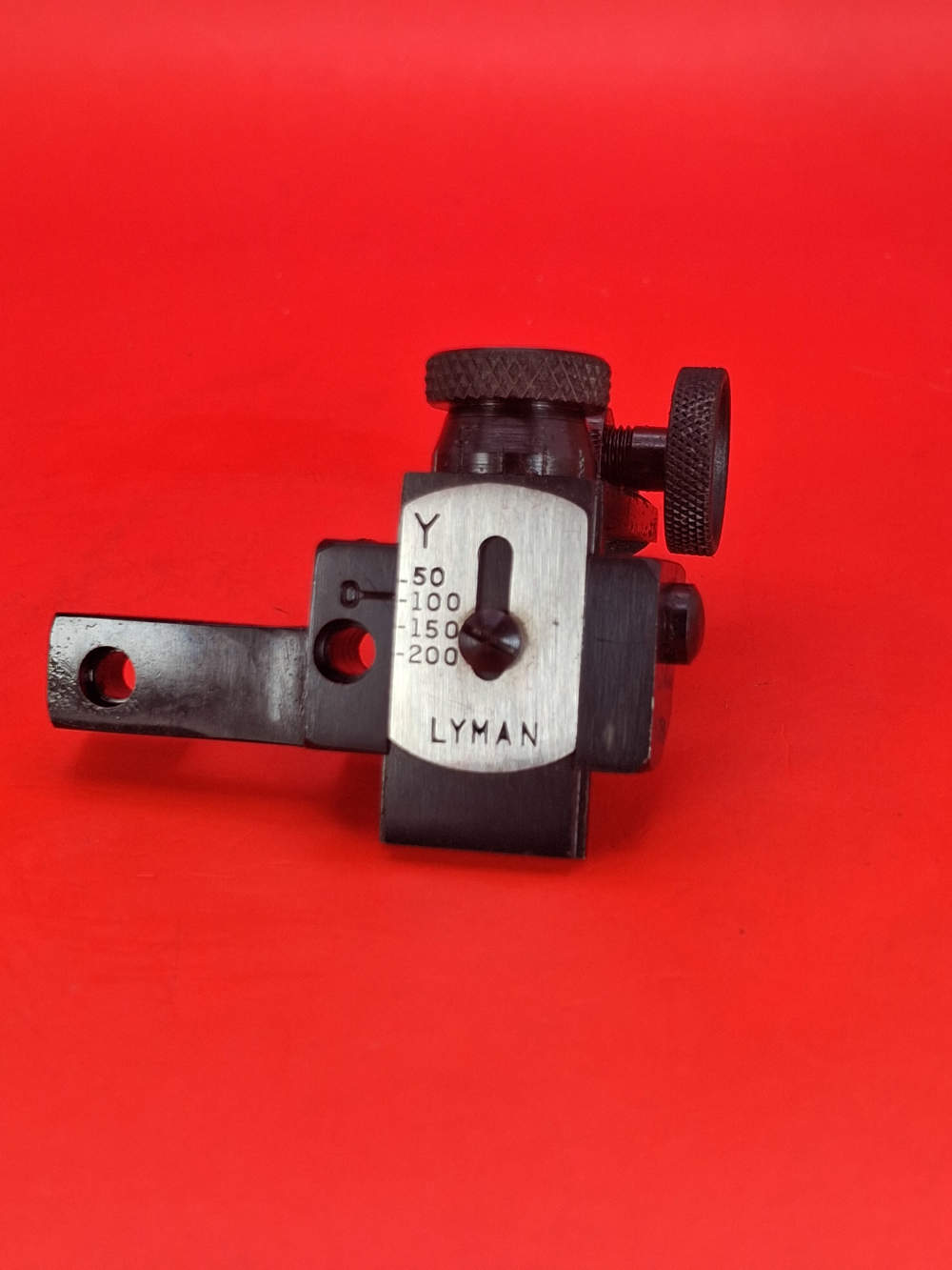 Vintage Lyman 57 SS Receiver Peep Sight NIB Savage 19 23 Stevens 419 Screws-img-2