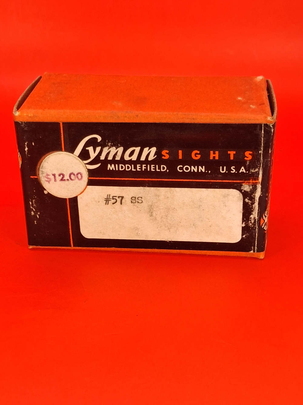 Vintage Lyman 57 SS Receiver Peep Sight NIB Savage 19 23 Stevens 419 Screws-img-12