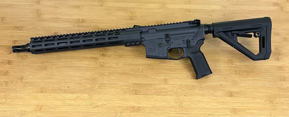 SOLGW M4 L89 5.56 NATO Rifle, 14.5” P&W Barrel-HUX FH, Sniper Gray Finish-img-3