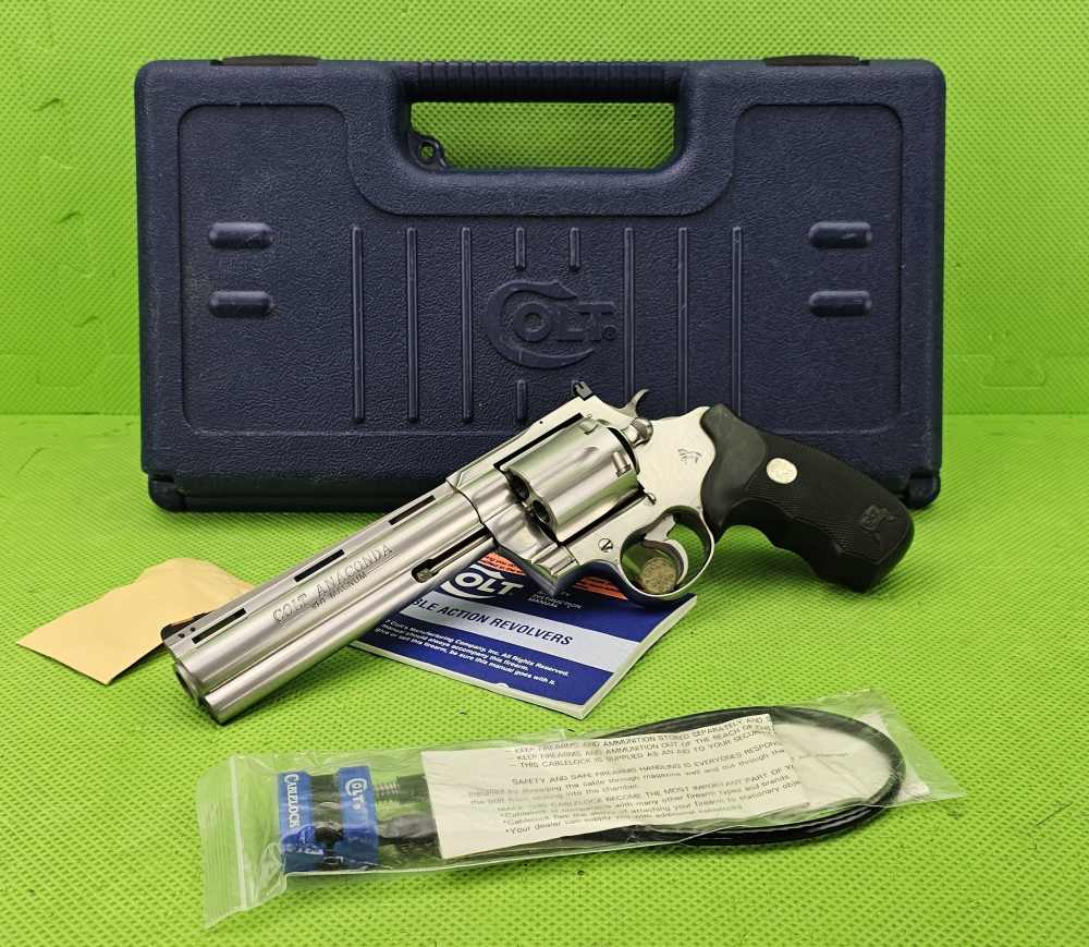 COLT ANACONDA DT 44 MAG * BORN 2000 * MM3060DT DRILLED & TAPPED IN THE BOX-img-0