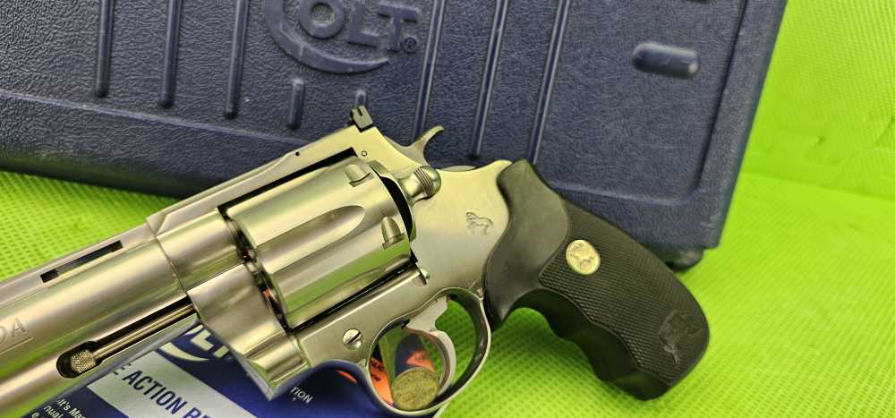 COLT ANACONDA DT 44 MAG * BORN 2000 * MM3060DT DRILLED & TAPPED IN THE BOX-img-5