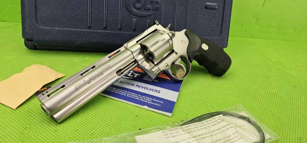 COLT ANACONDA DT 44 MAG * BORN 2000 * MM3060DT DRILLED & TAPPED IN THE BOX-img-7