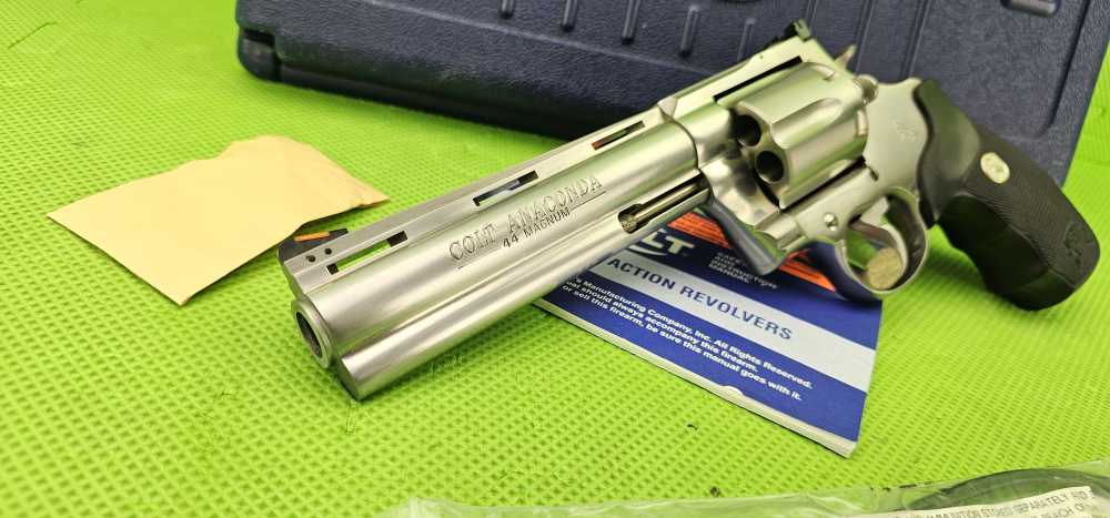 COLT ANACONDA DT 44 MAG * BORN 2000 * MM3060DT DRILLED & TAPPED IN THE BOX-img-3
