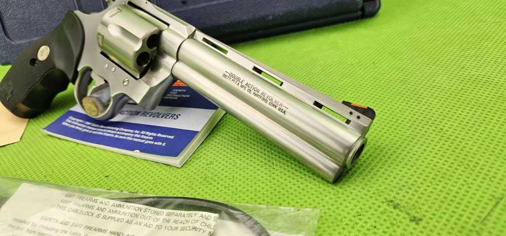 COLT ANACONDA DT 44 MAG * BORN 2000 * MM3060DT DRILLED & TAPPED IN THE BOX-img-8