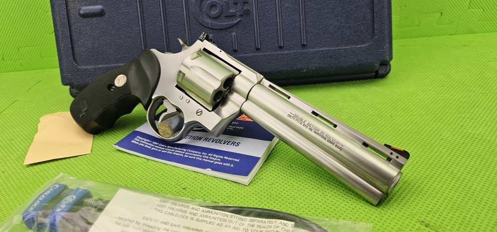 COLT ANACONDA DT 44 MAG * BORN 2000 * MM3060DT DRILLED & TAPPED IN THE BOX-img-11