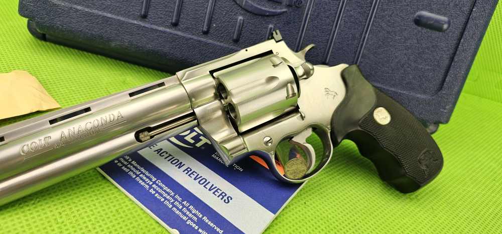 COLT ANACONDA DT 44 MAG * BORN 2000 * MM3060DT DRILLED & TAPPED IN THE BOX-img-4