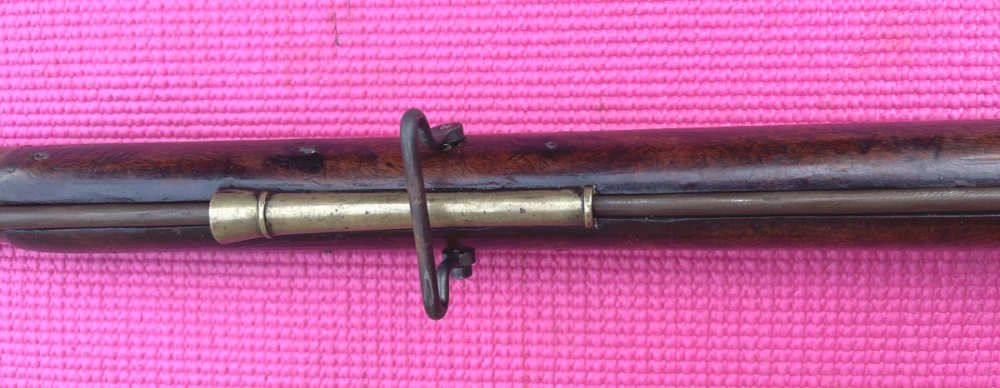 1790s Brown Bess flintlock musket with bayonet-img-43