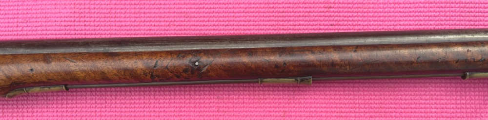 1790s Brown Bess flintlock musket with bayonet-img-10