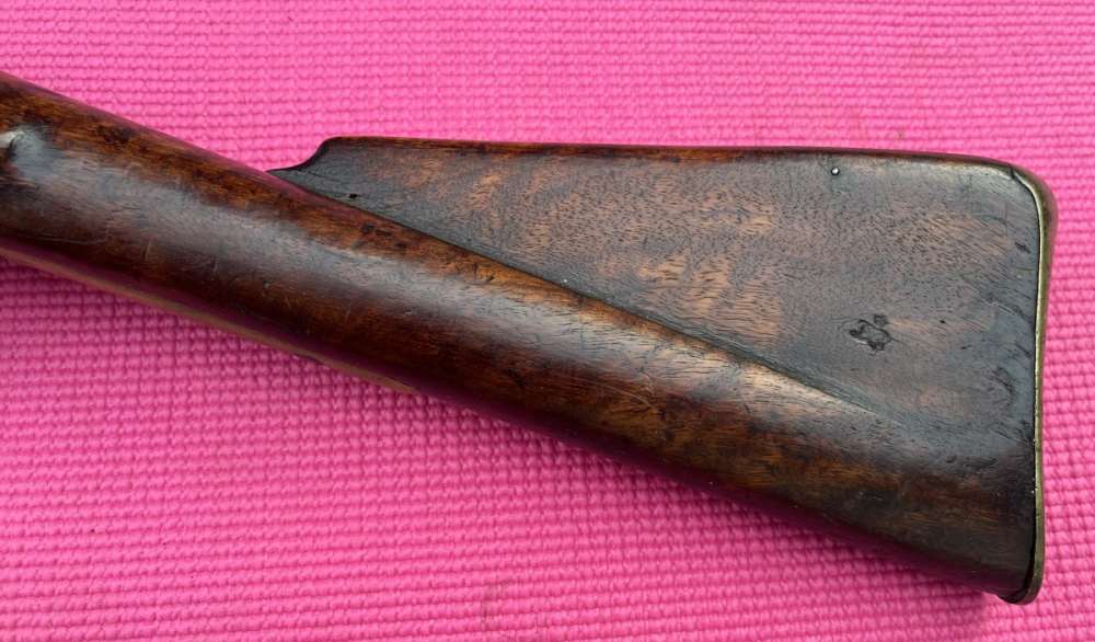 1790s Brown Bess flintlock musket with bayonet-img-14