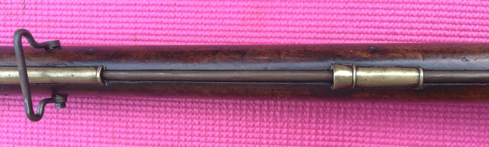 1790s Brown Bess flintlock musket with bayonet-img-42