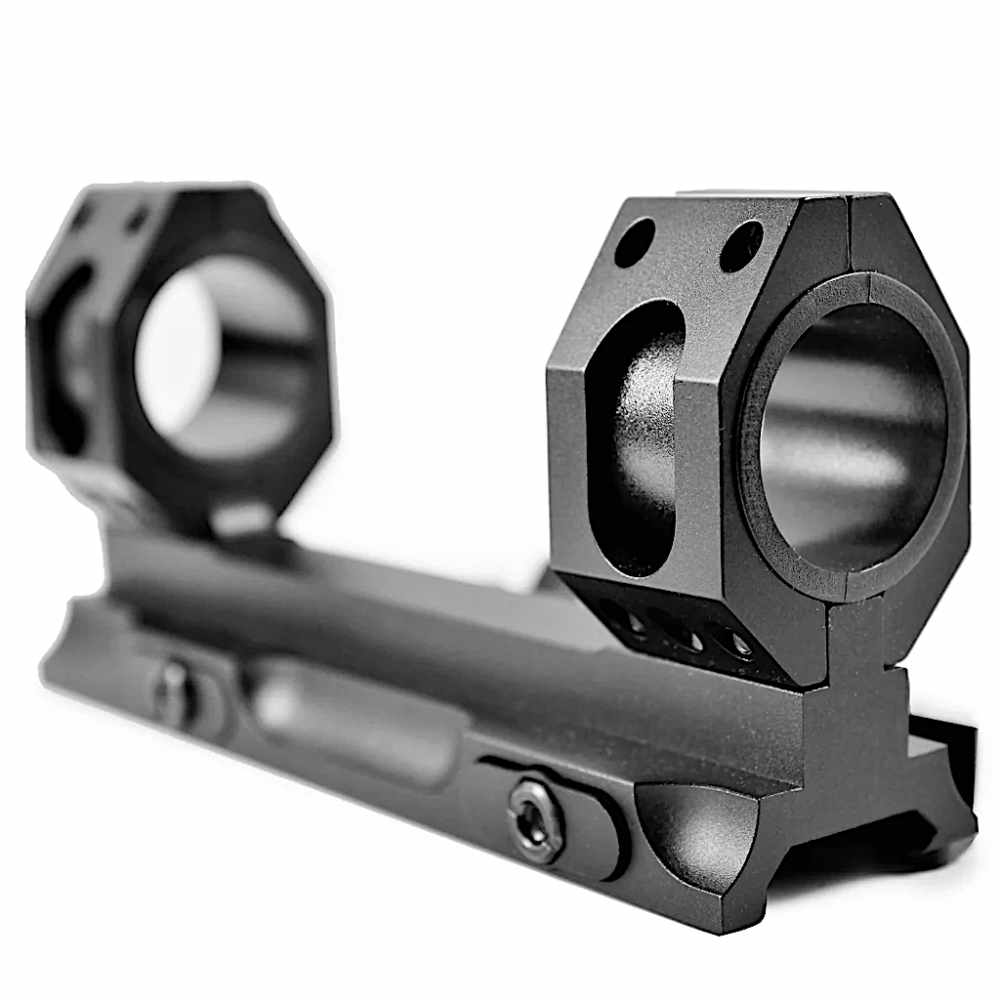 Quick release scope mount 1 inch/ 30mm fit for Picatinny and Weaver rail-img-4