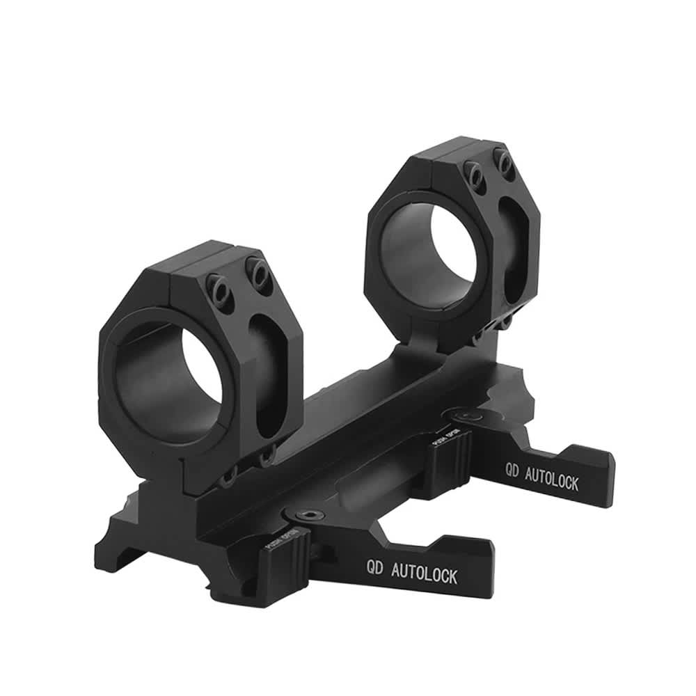 Quick release scope mount 1 inch/ 30mm fit for Picatinny and Weaver rail-img-2