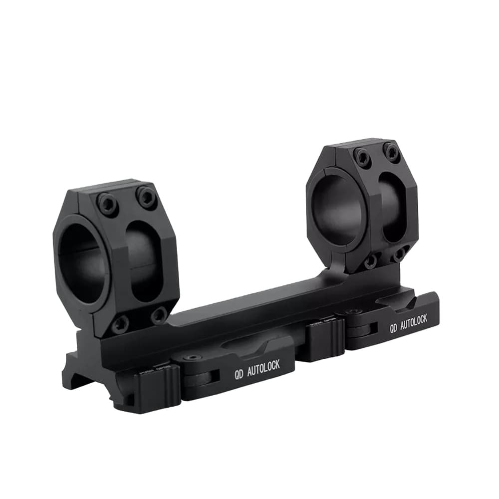 Quick release scope mount 1 inch/ 30mm fit for Picatinny and Weaver rail-img-0